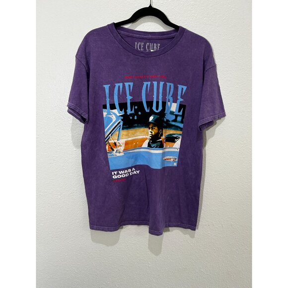 NEW with tags Ice Cube It Was A Good Day Purple Shirt, Size L - Picture 1 of 2